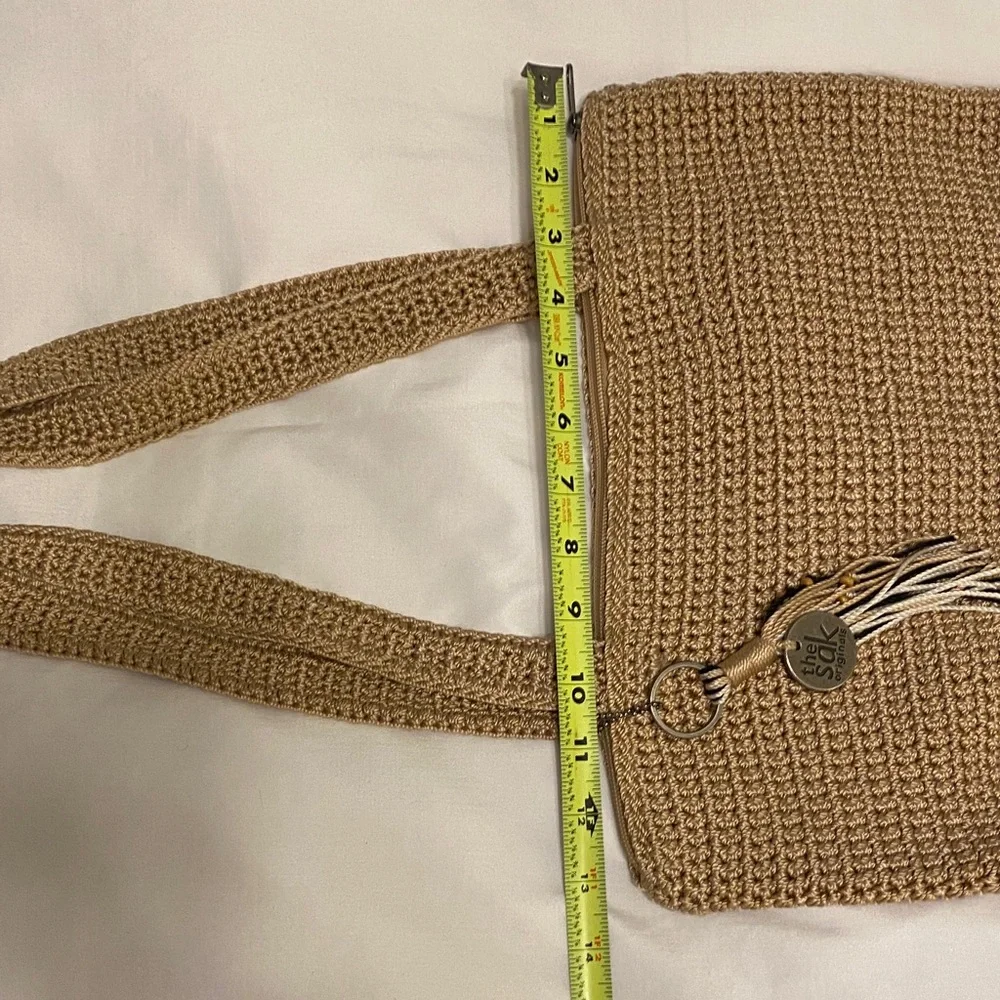 The Sak Tan Crochet Shoulder Bag - Picture 5 of 6